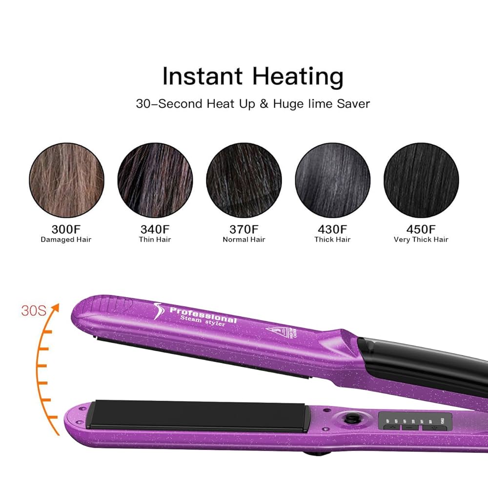 Amazon.com : DORISILK 2 in 1 Ceramic Straightener and Curler